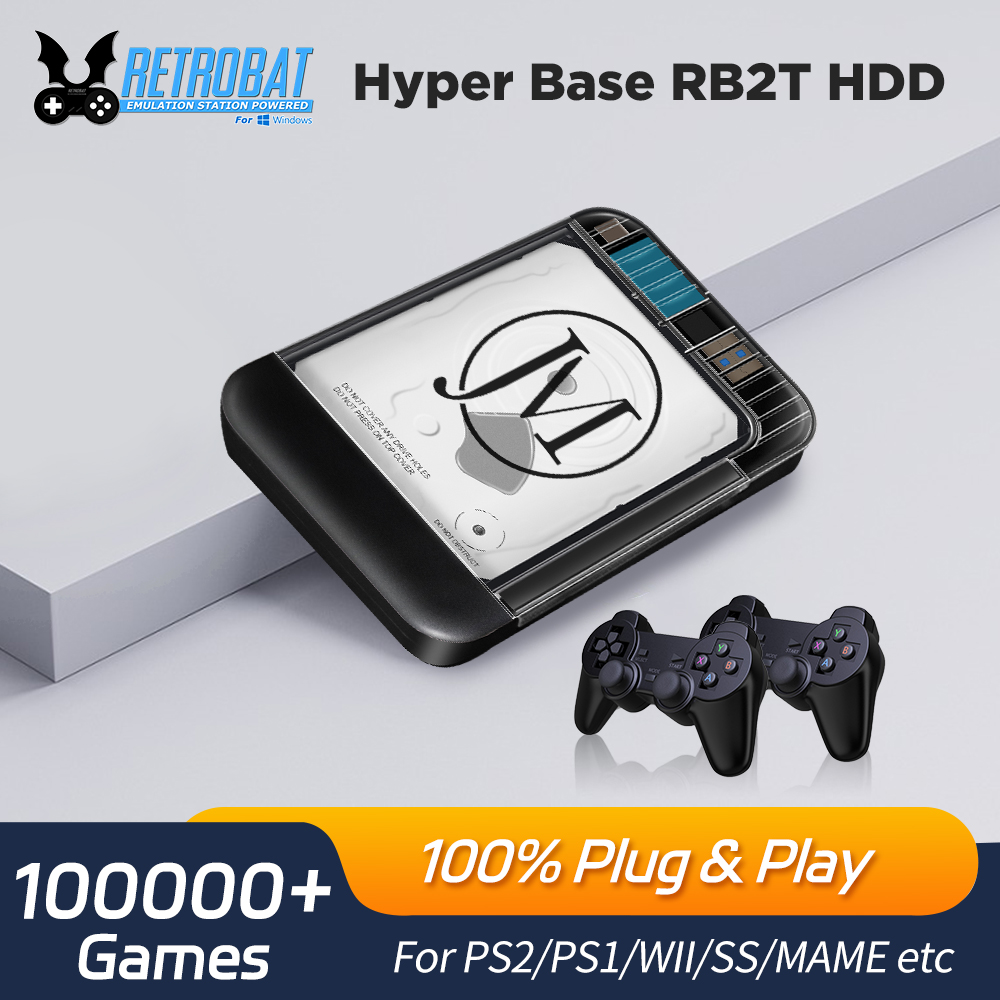 Retro Gaming Hard Drive - Retrobat – jeu vidéo Portable avec