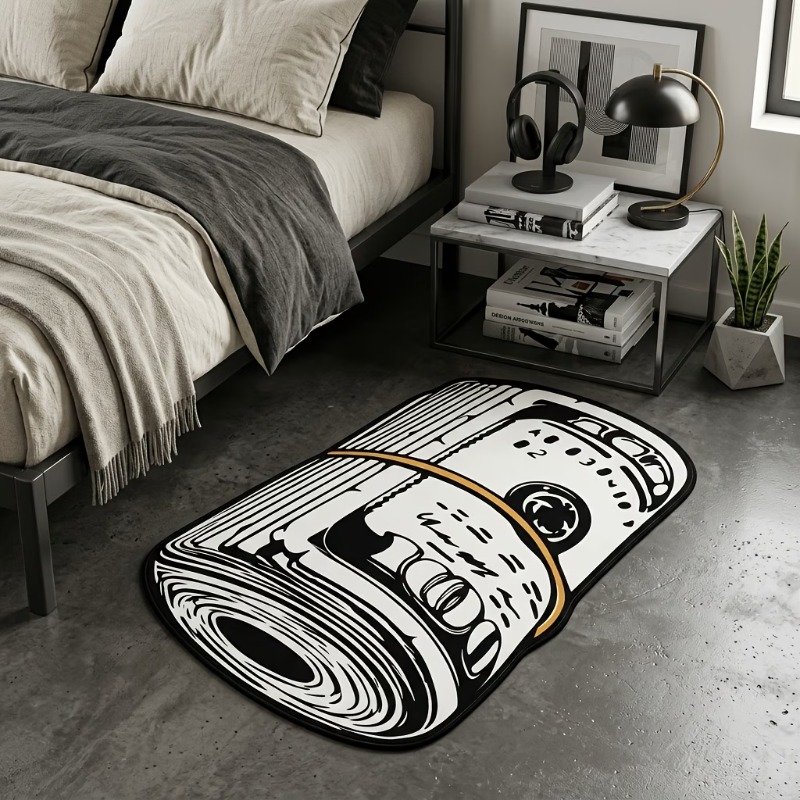 Retro Gaming Gadgets - Tapis Rétro Américain à Bord Roulé,