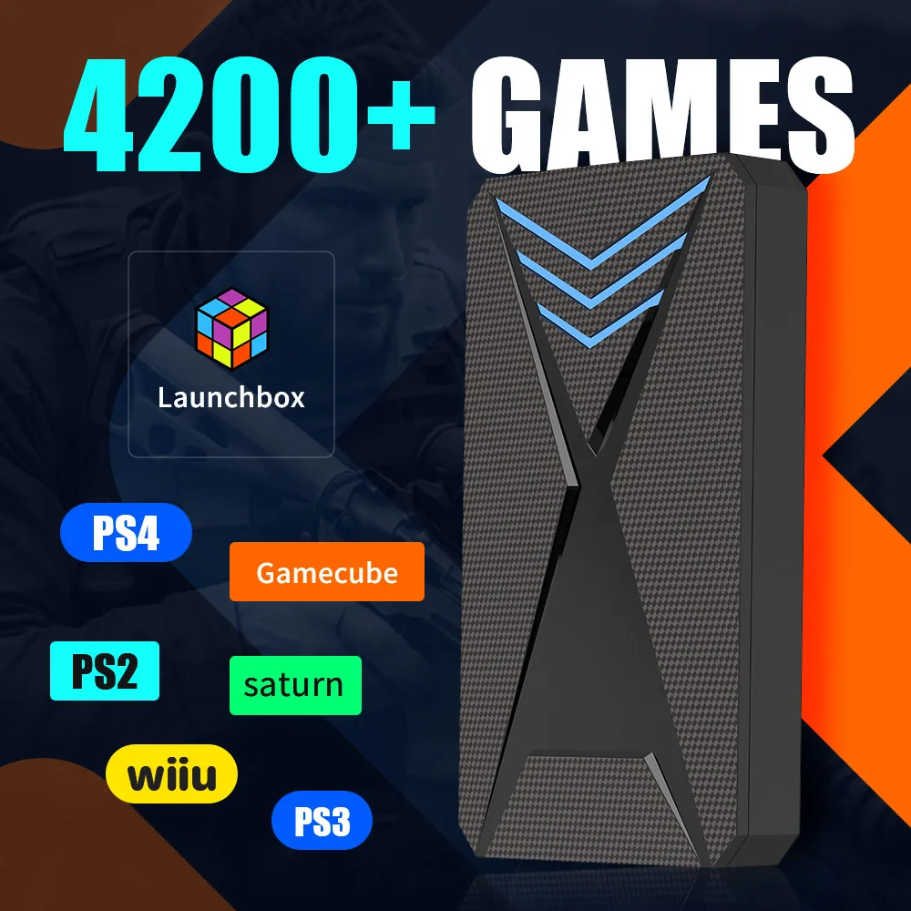 Retro Gaming Hard Drive - Disque dur externe pour jeux Launchbox