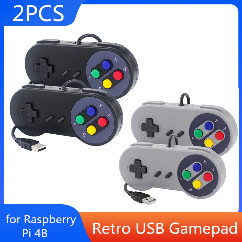 Retro Gaming Raspberry Pi - Manette de jeu USB rétro, 2