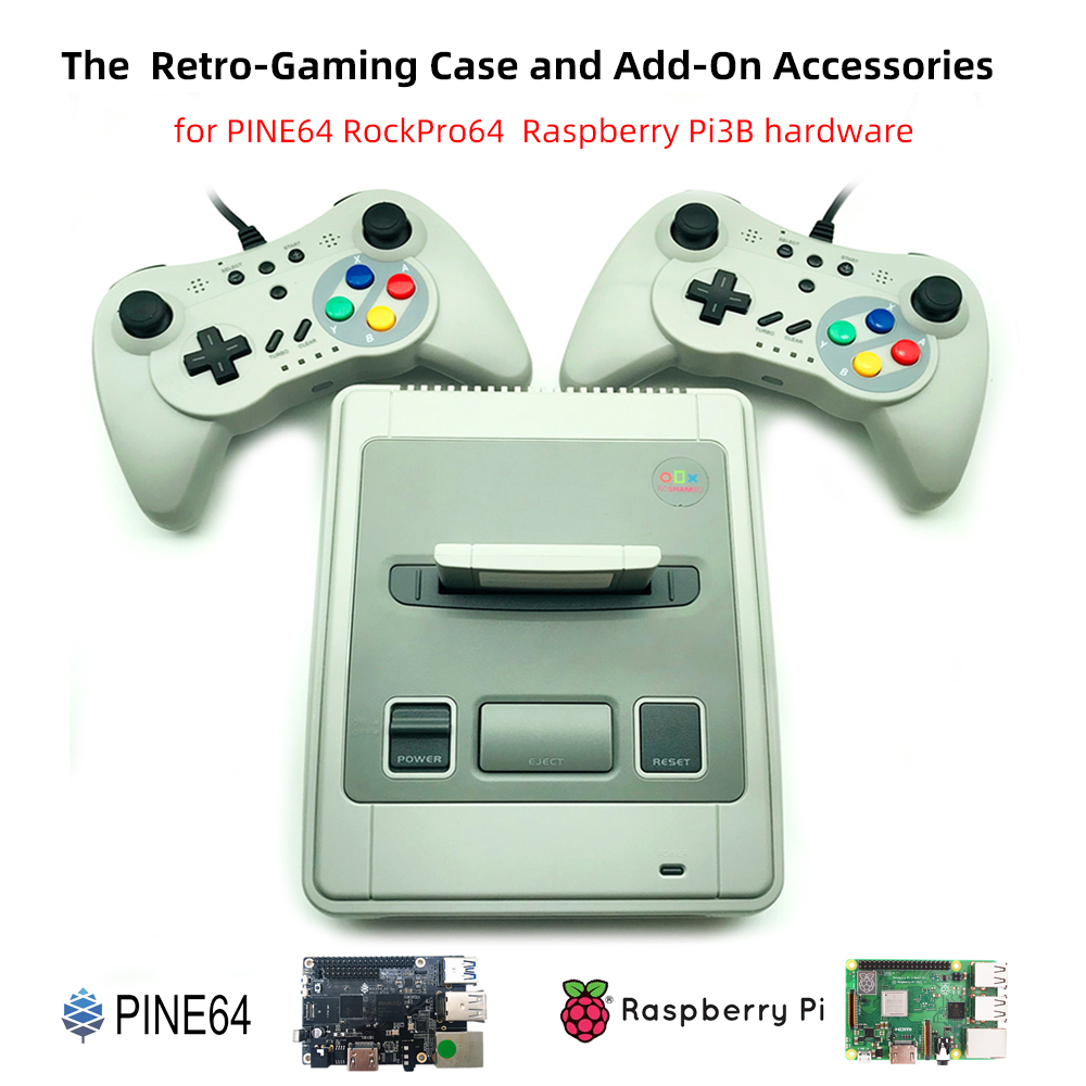Retro Gaming Raspberry Pi - Étui de jeu de Style Famicom