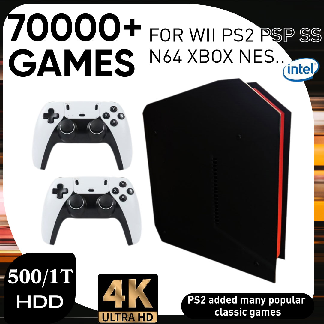 Retro Gaming Hard Drive - Console de jeux vidéo rétro X4