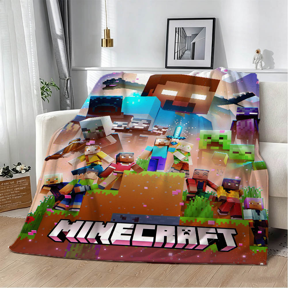 Retro Gaming Lounge - Couverture en flanelle rétro douce et