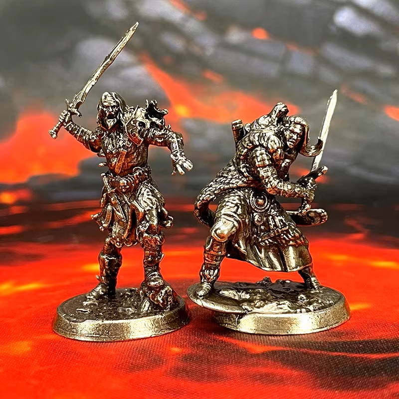 Retro Gaming For Tv - Nouvel ensemble de figurines de guerrier