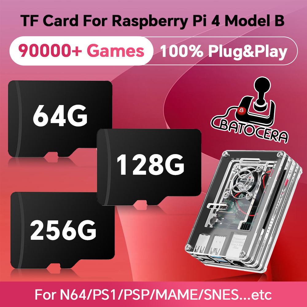 Retro Gaming Raspberry Pi - Carte de jeu rétro pour Raspberry