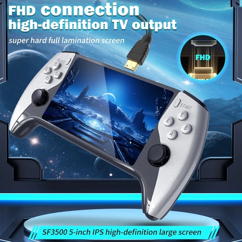 Retro Gaming Gadgets - Console de jeux vidéo portable rétro