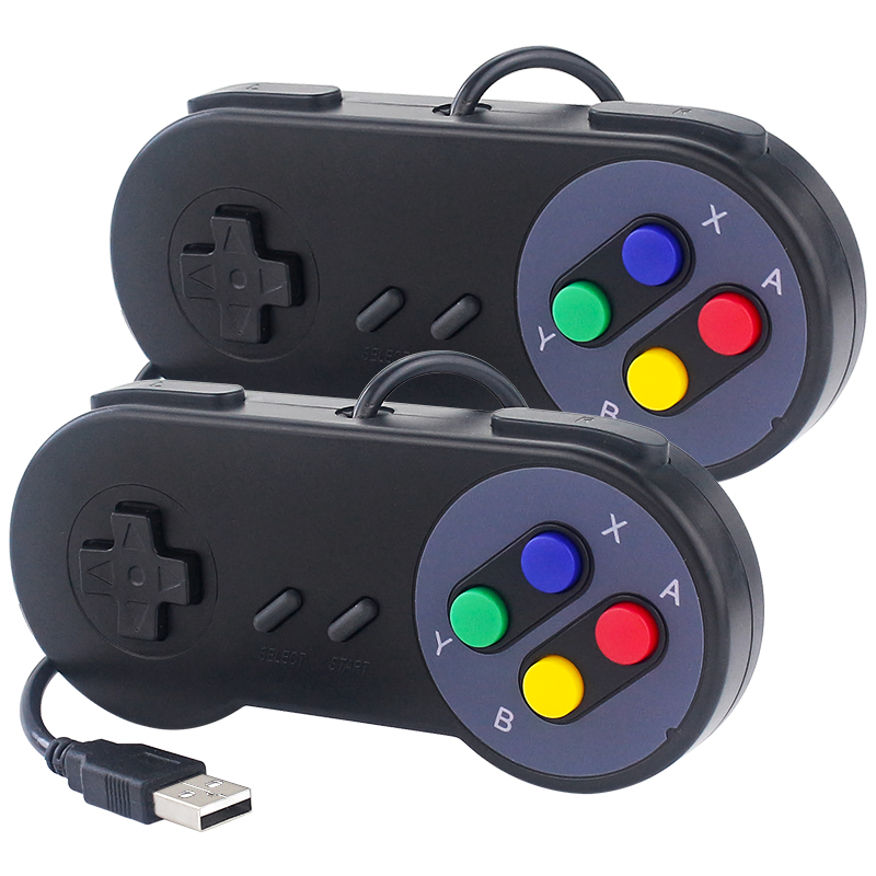 Retro Gaming Raspberry Pi - Nouvelle manette de jeu USB filaire