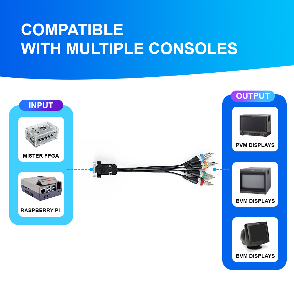 Convertisseur VGA vers RGBS/YP - Retro Gaming Raspberry Pi avis et prix