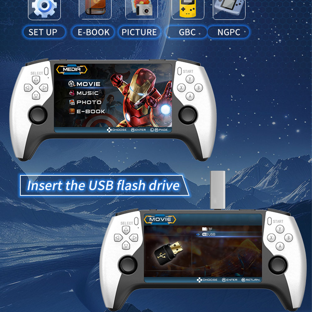 Nouvelle console de jeu portab - Retro Gaming Gadgets avis et prix
