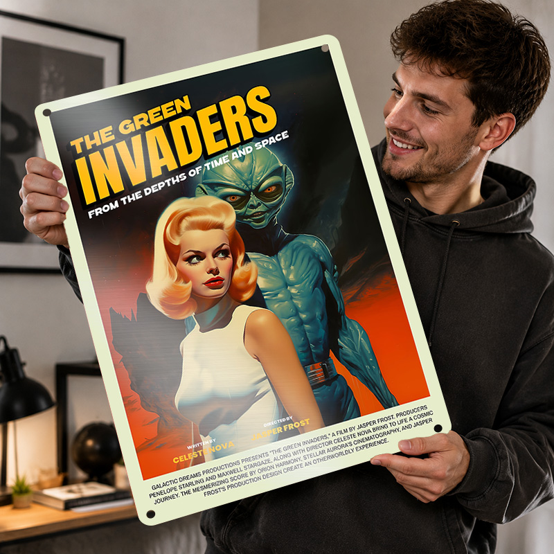 Affiches texturées Space Invad - Retro Gaming Lounge avis et prix