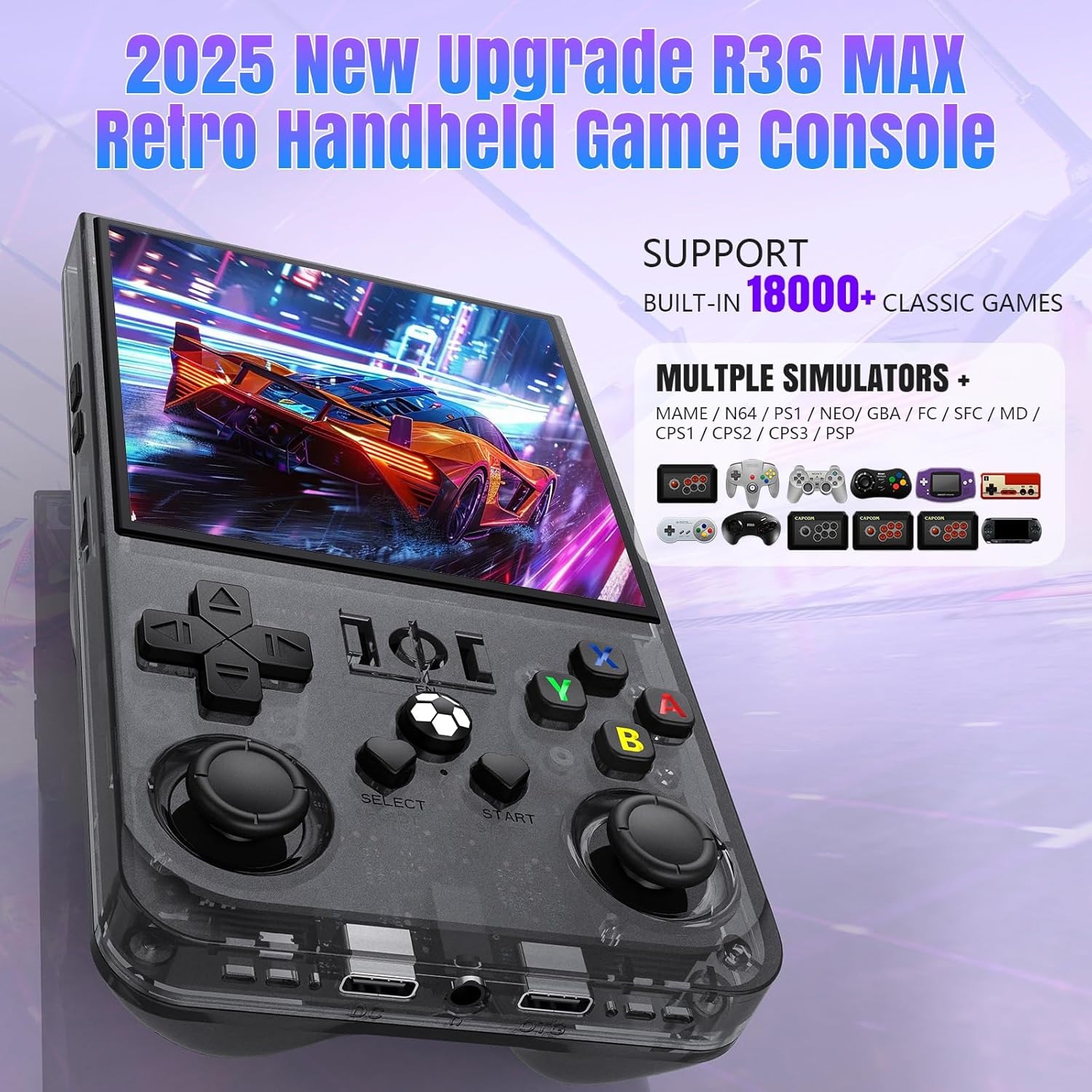 Console de jeu rétro FLLBW R36 - Retro Gaming For Tv avis et prix