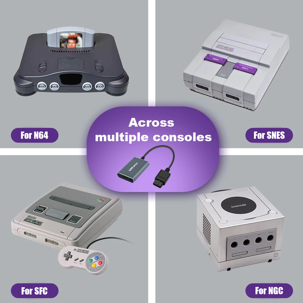 Bitfunx – adaptateur vidéo 720 - Retro Gaming Device avis et prix
