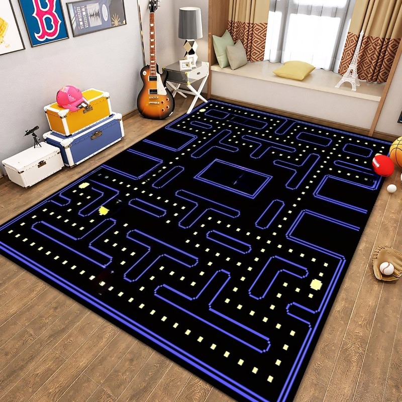 Tapis de salon rectangulaire i - Retro Gaming Lounge avis et prix