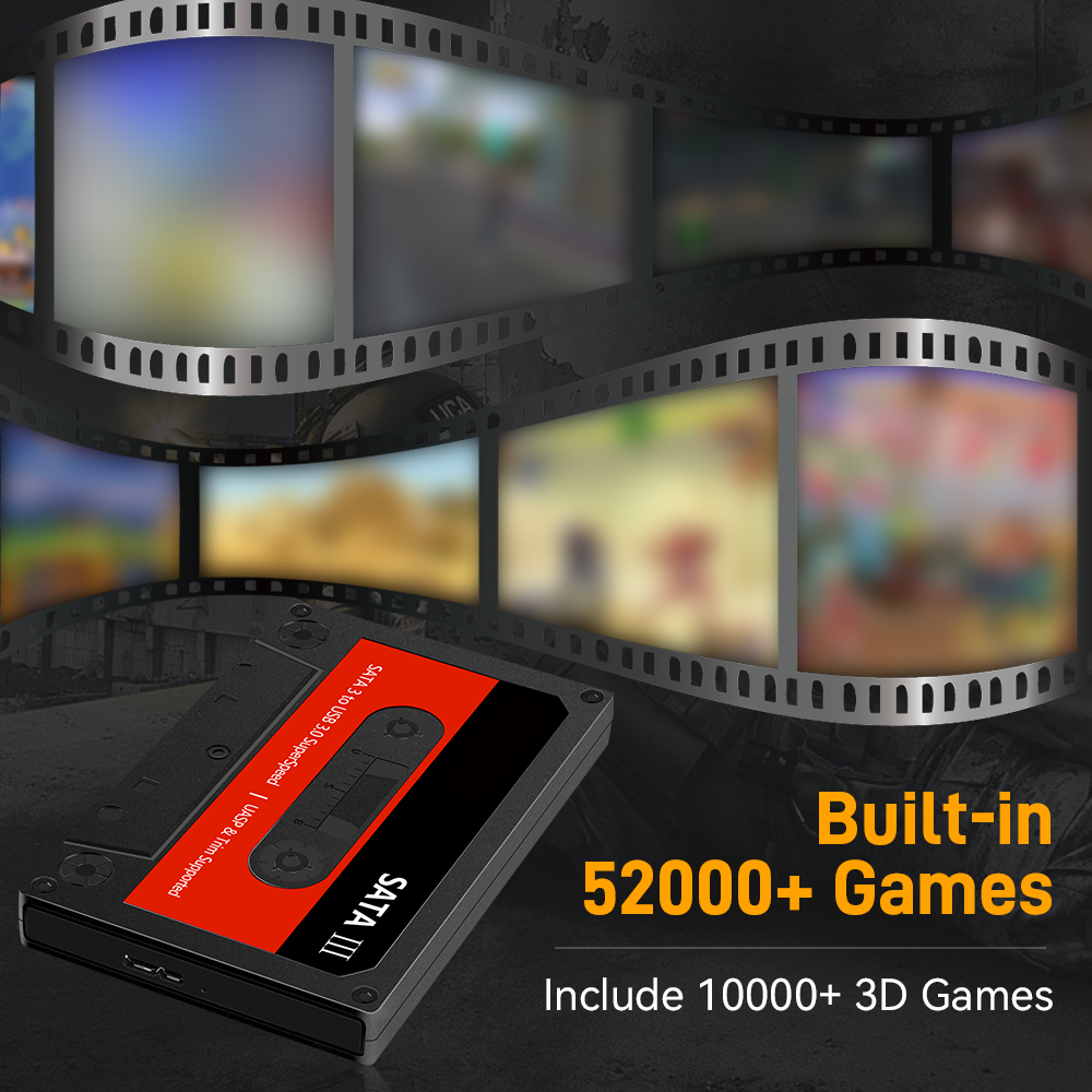 Batocera-Disque dur de jeu ému - Retro Gaming Hard Drive avis et prix