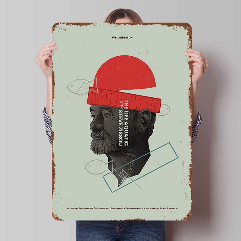 Affiche imprimée The Life Aqua - Retro Gaming Life avis et prix