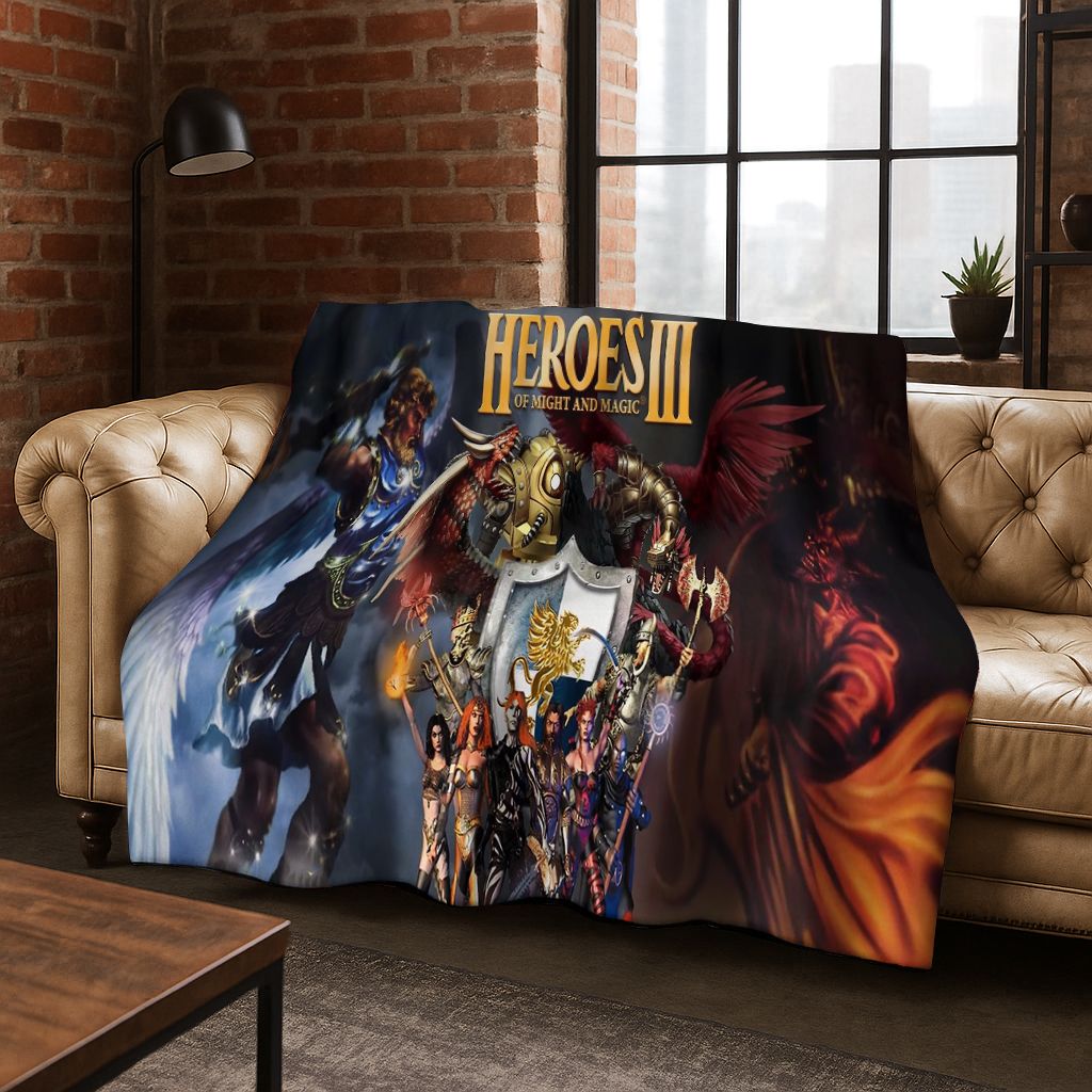 Couverture en flanelle d'art d - Retro Gaming Lounge avis et prix