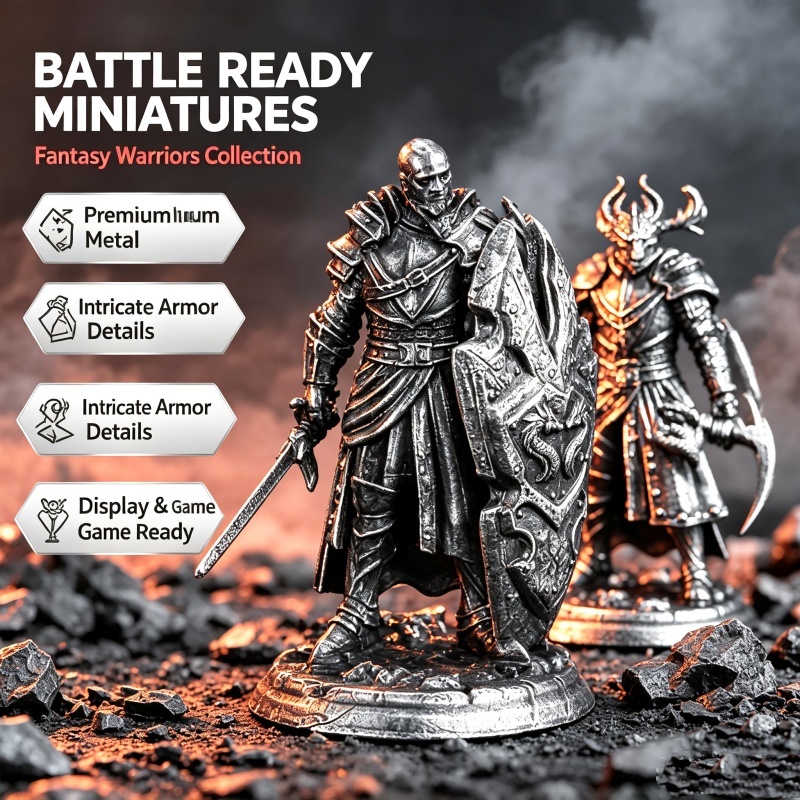 Figurine de chevalier médiéval - Retro Gaming Table avis et prix