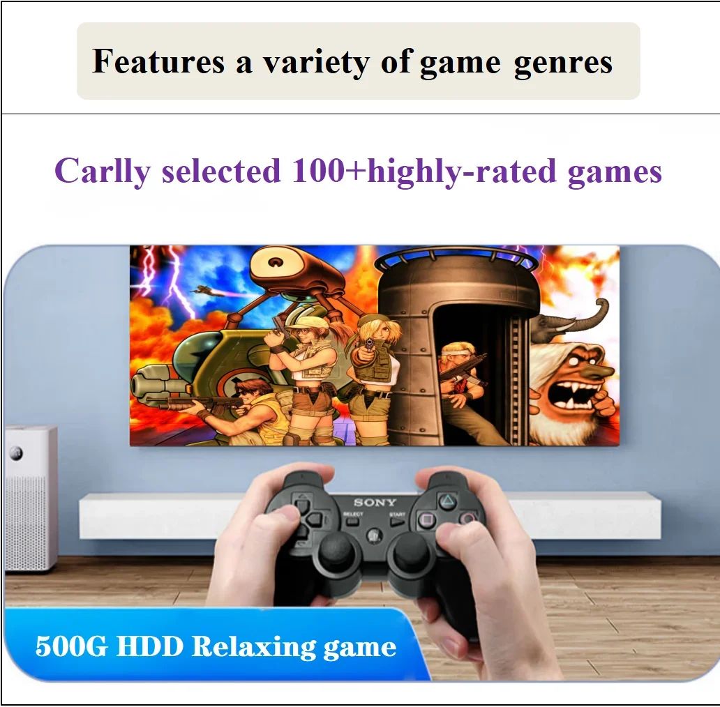 Console de jeu ZieBuddy 500 Go - Retro Gaming Hard Drive avis et prix