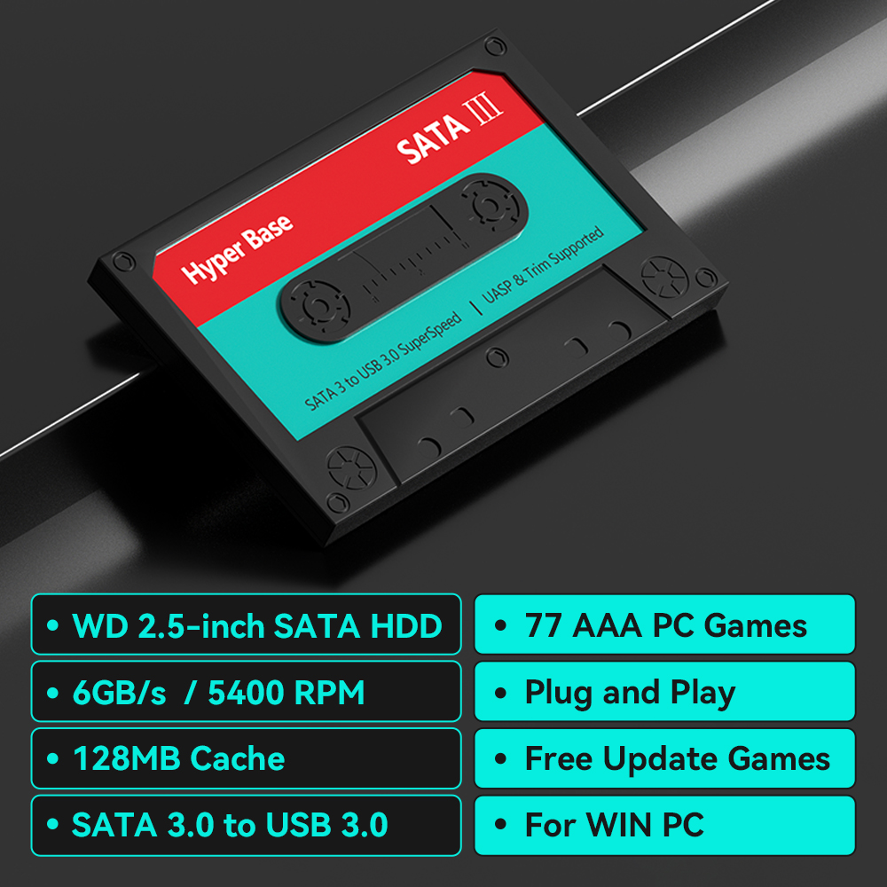 Disque dur de jeu de 2 To avec - Retro Gaming Hard Drive avis et prix