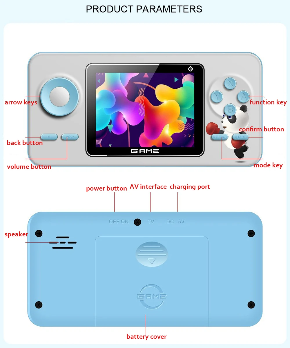 Nouvelle console de jeux vidéo - Retro Gaming Gadgets avis et prix