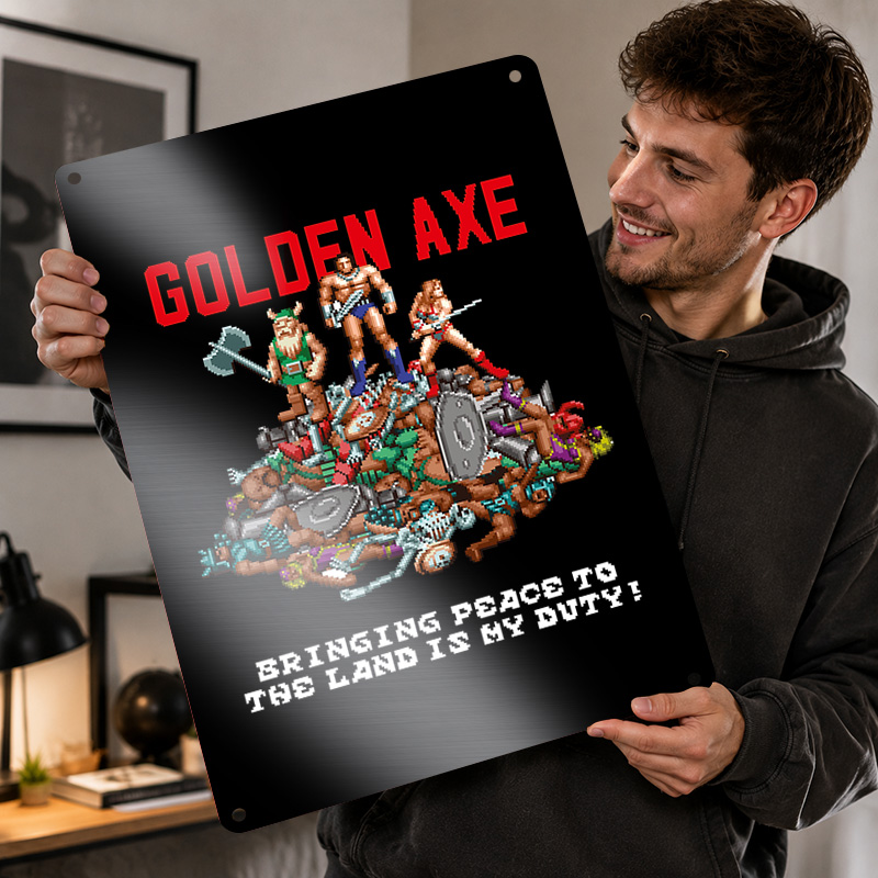 Affiches imprimées de la colle - Retro Gaming Lounge avis et prix