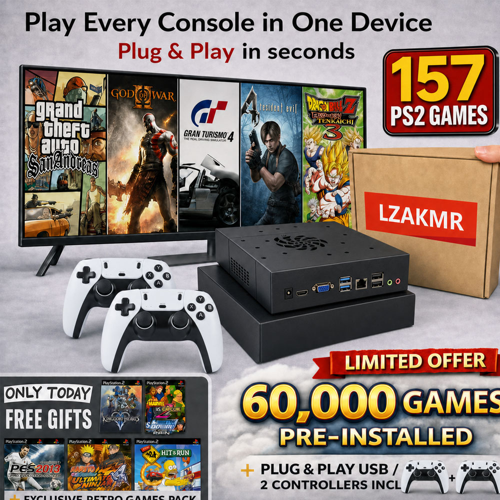 157 jeux PS2 ! Plug&Play sur c - Retro Gaming Hard Drive avis et prix